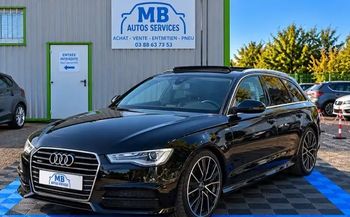 Audi A6 Avant 3.0L V6 Tdi 272cv Avus Cuir Caméra Alcantara Head Up GPS BVA Garantie 12 Mois