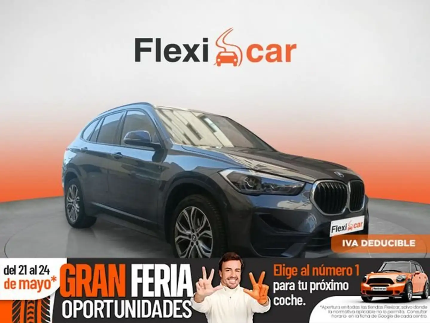 BMW X1 sDrive 18iA Gris - 1