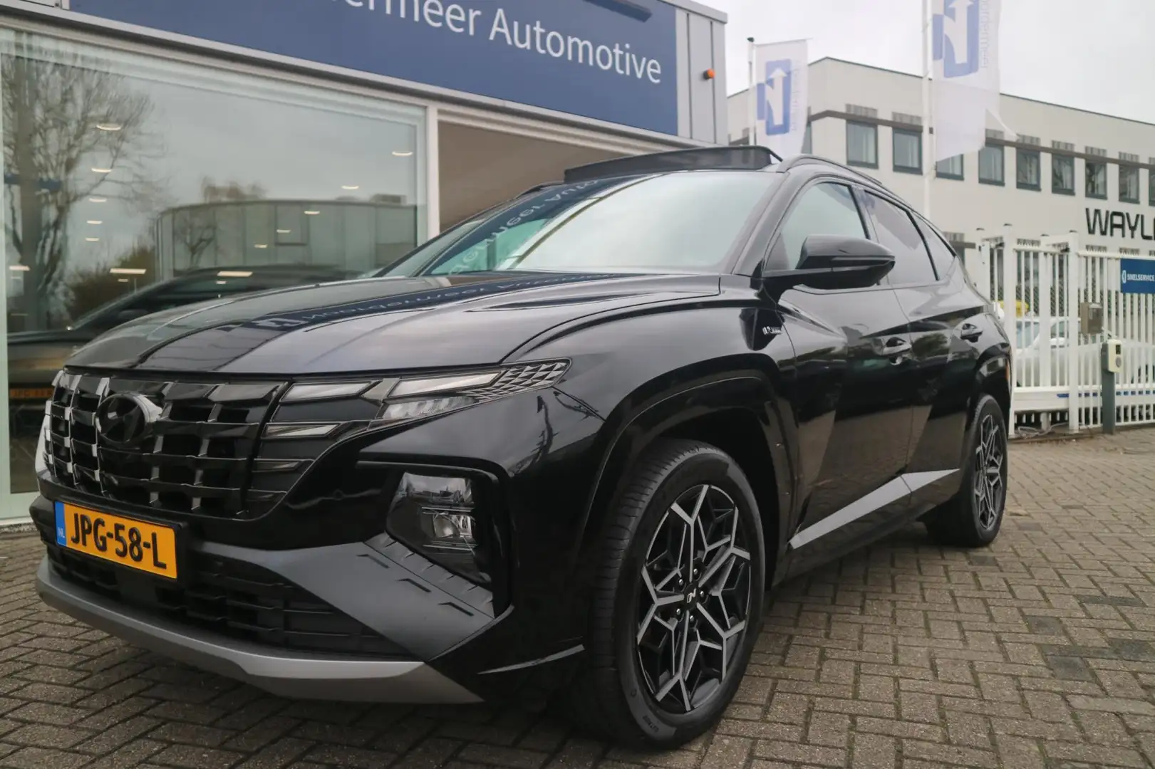 Hyundai TUCSON 1.6 T-GDI N-line Camera / Carplay / panoramadak / Noir - 1