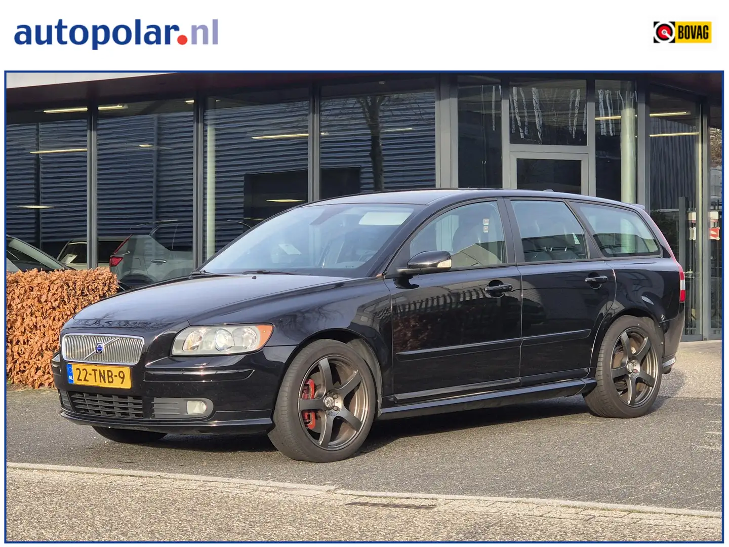 Volvo V50 2.5 T5 Summum Leder/CruiseControl/Xenon etc. Black - 1