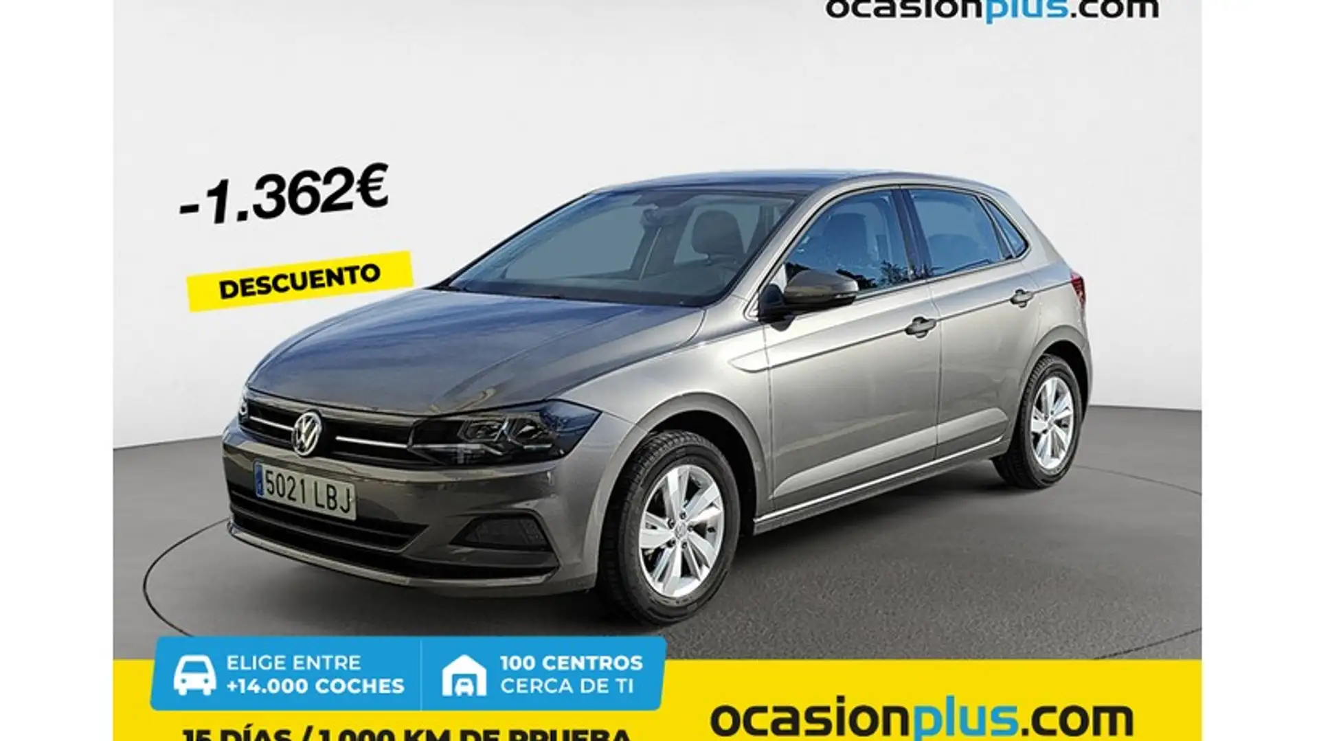 Volkswagen Polo 1.0 TSI Advance 70kW Gris - 1