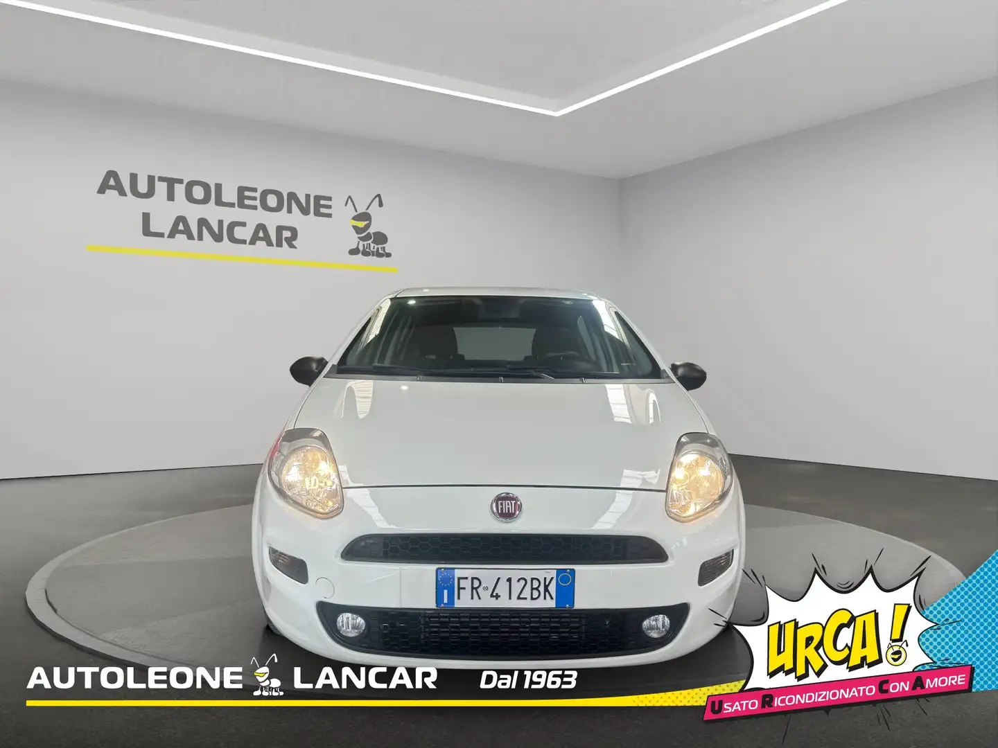 Fiat Punto 5p 1.3 mjt Street 95cv 5 Posti E6 Blanc - 2