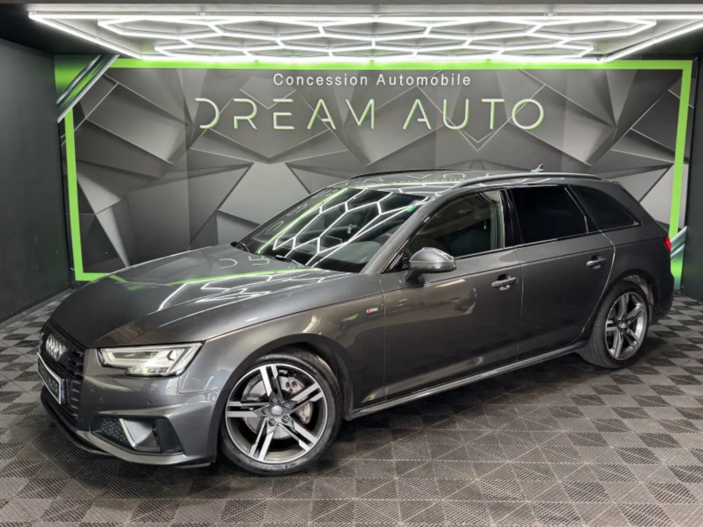 Audi A4 40 TDI 190CH S LINE S TRONIC 7 EURO6D-T Gris - 1