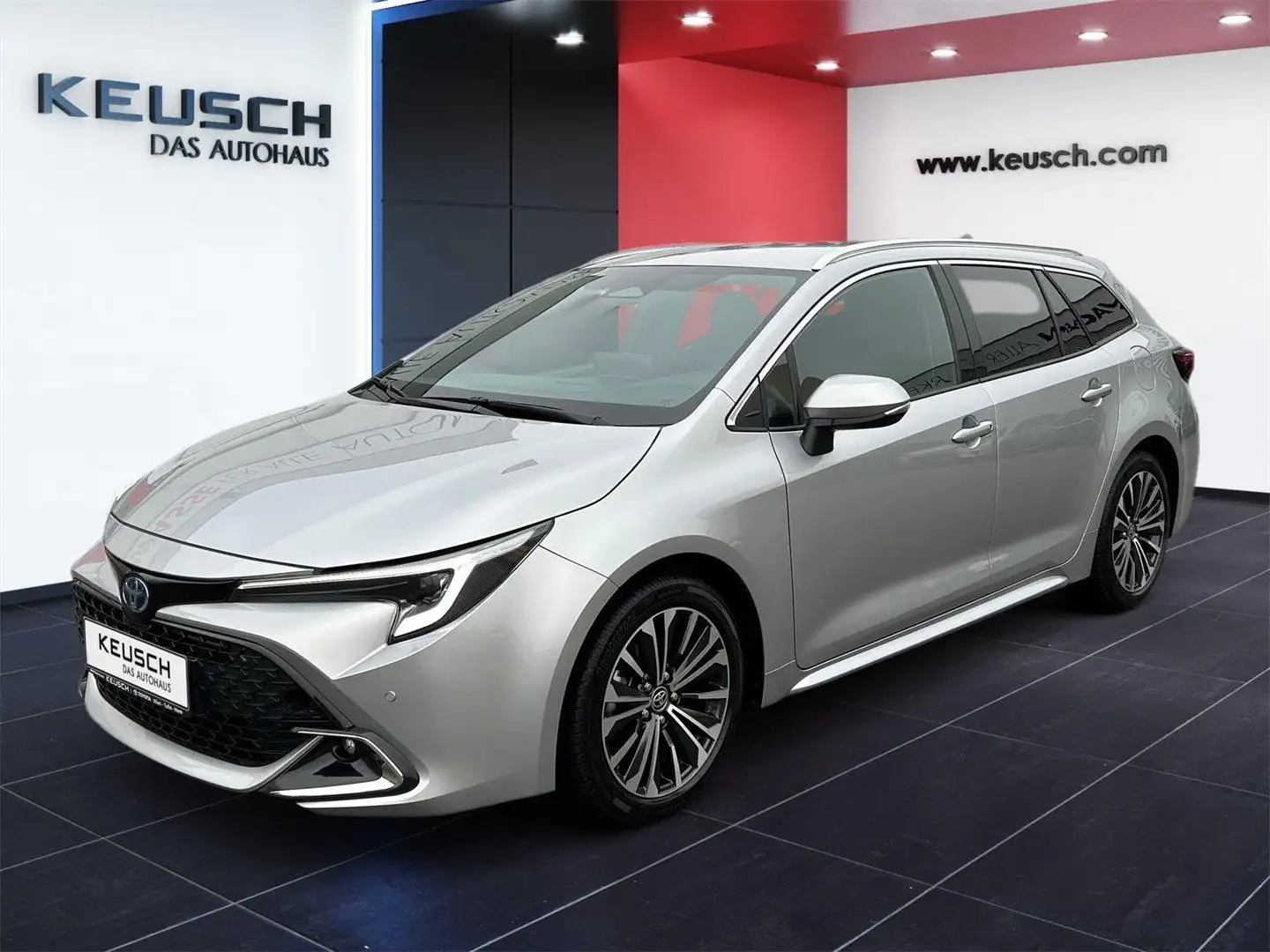 Toyota Corolla 1,8l Hybrid TS Active D. // TOYOTA KEUSCH Silber - 2