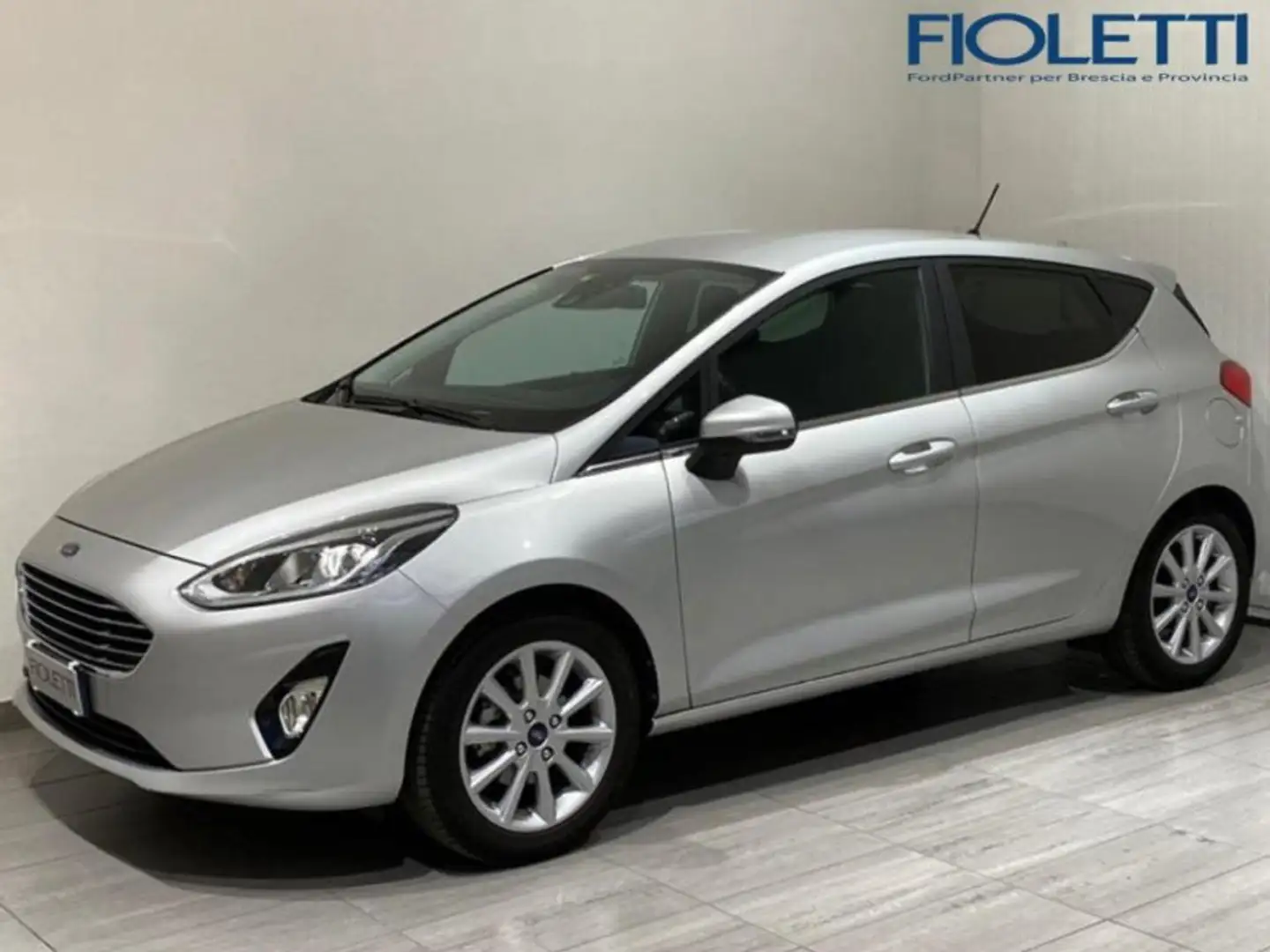 Ford Fiesta 7ª SERIE 1.1 75 CV GPL 5 PORTE TITANIUM Argent - 1