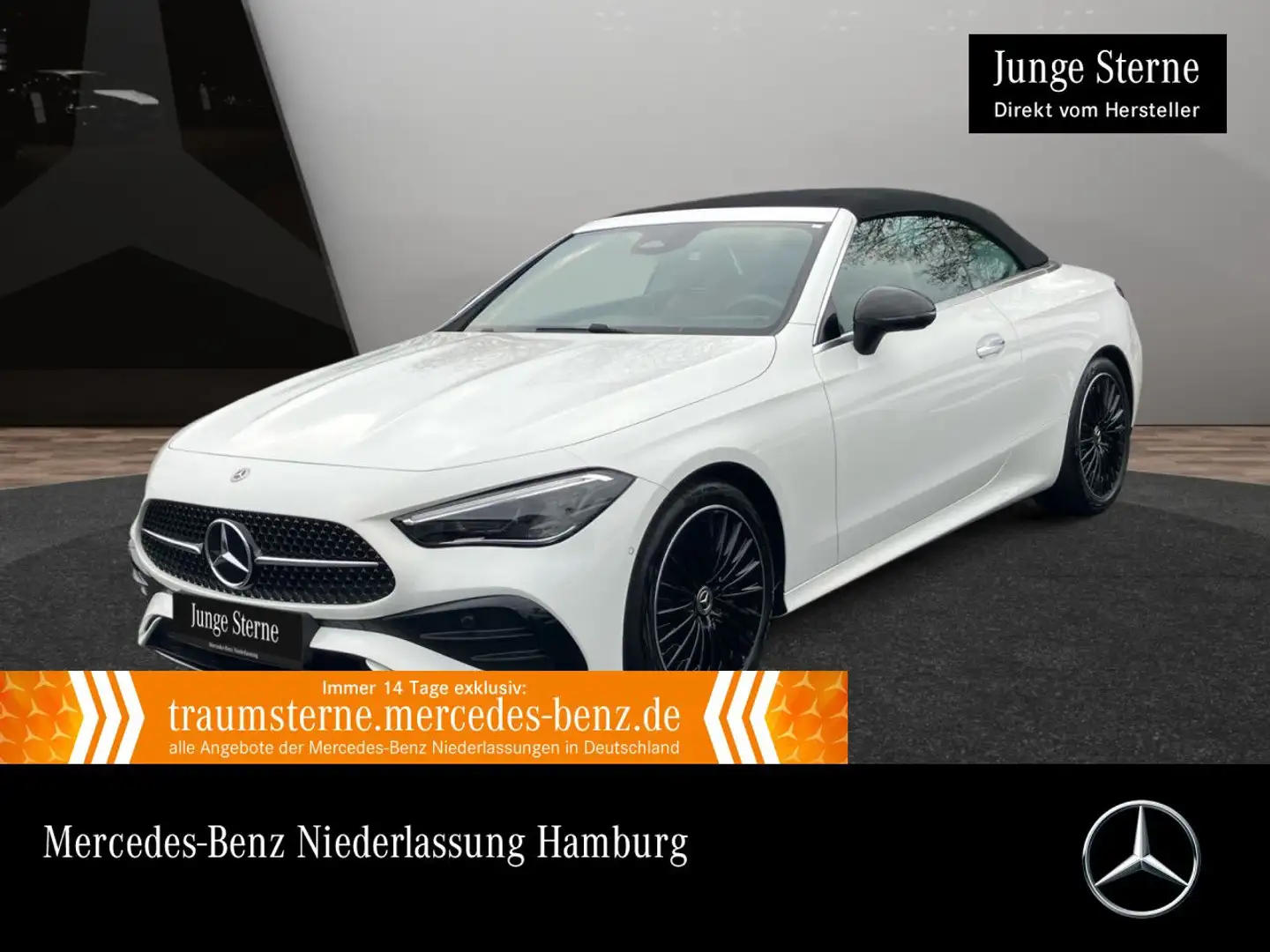 Mercedes-Benz CLE 200 AMG+NIGHT+LED+KAMERA+TOTW+KEYLESS+9G Blanc - 1