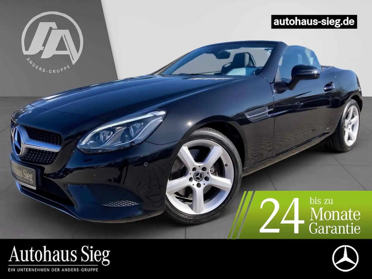 Mercedes-Benz SLC 200 Navi+SHZ+LED+PDC+AIRSCARF+Pano+Totwinkel Nero - 1