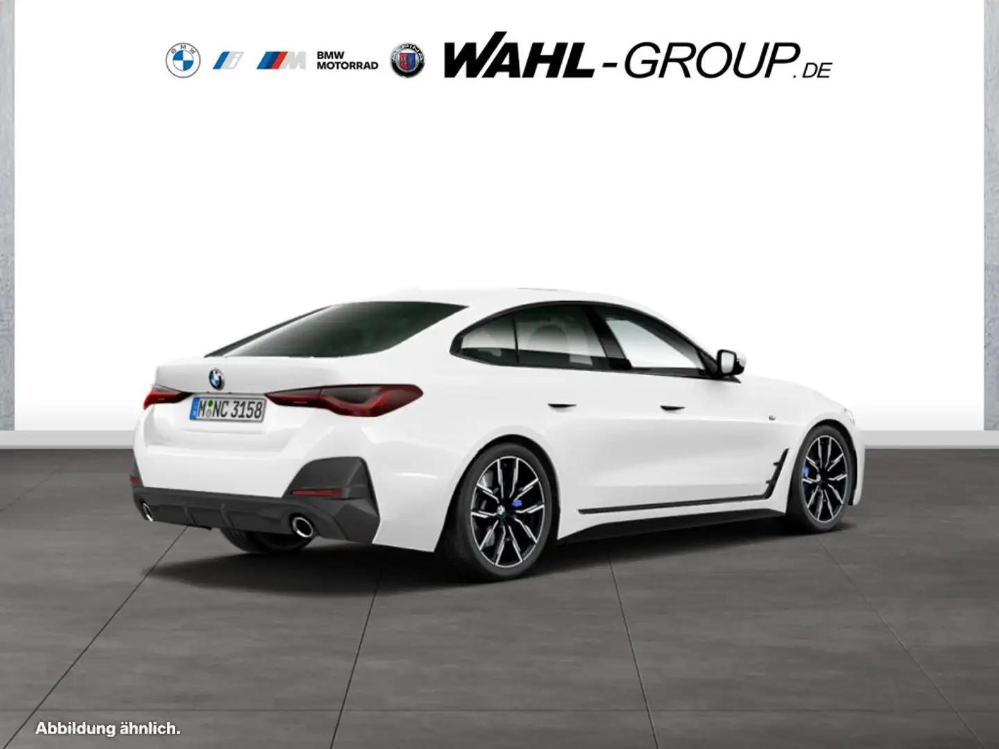 BMW 420 i Gran Coupé M Sport Glasdach LED Navi PDC SHZ Wit - 2
