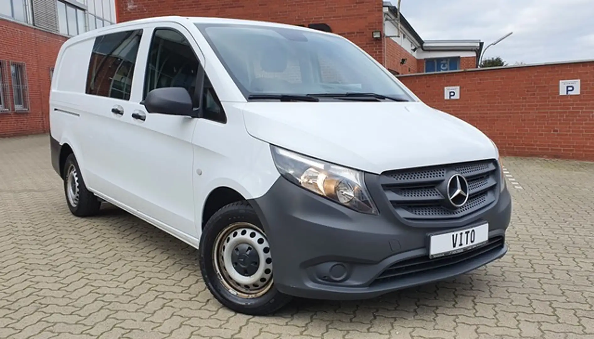 Mercedes-Benz Vito 114CDI/BT Mixto lang, Leder,Standheizung,1A Weiß - 1