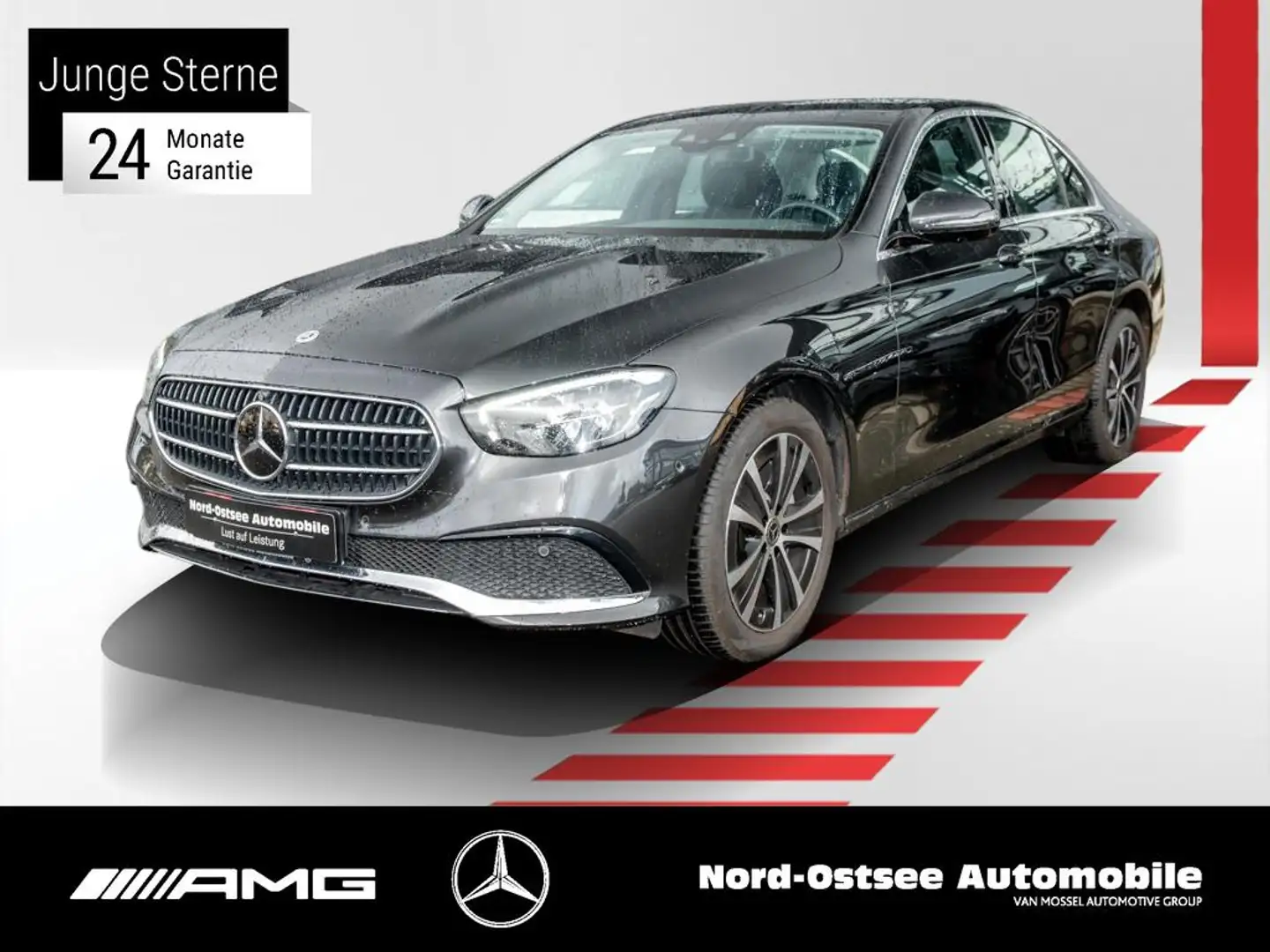 Mercedes-Benz E 300 de AVANTGARDE LED DISTRO AHK 360° AMBIENTE Grau - 1