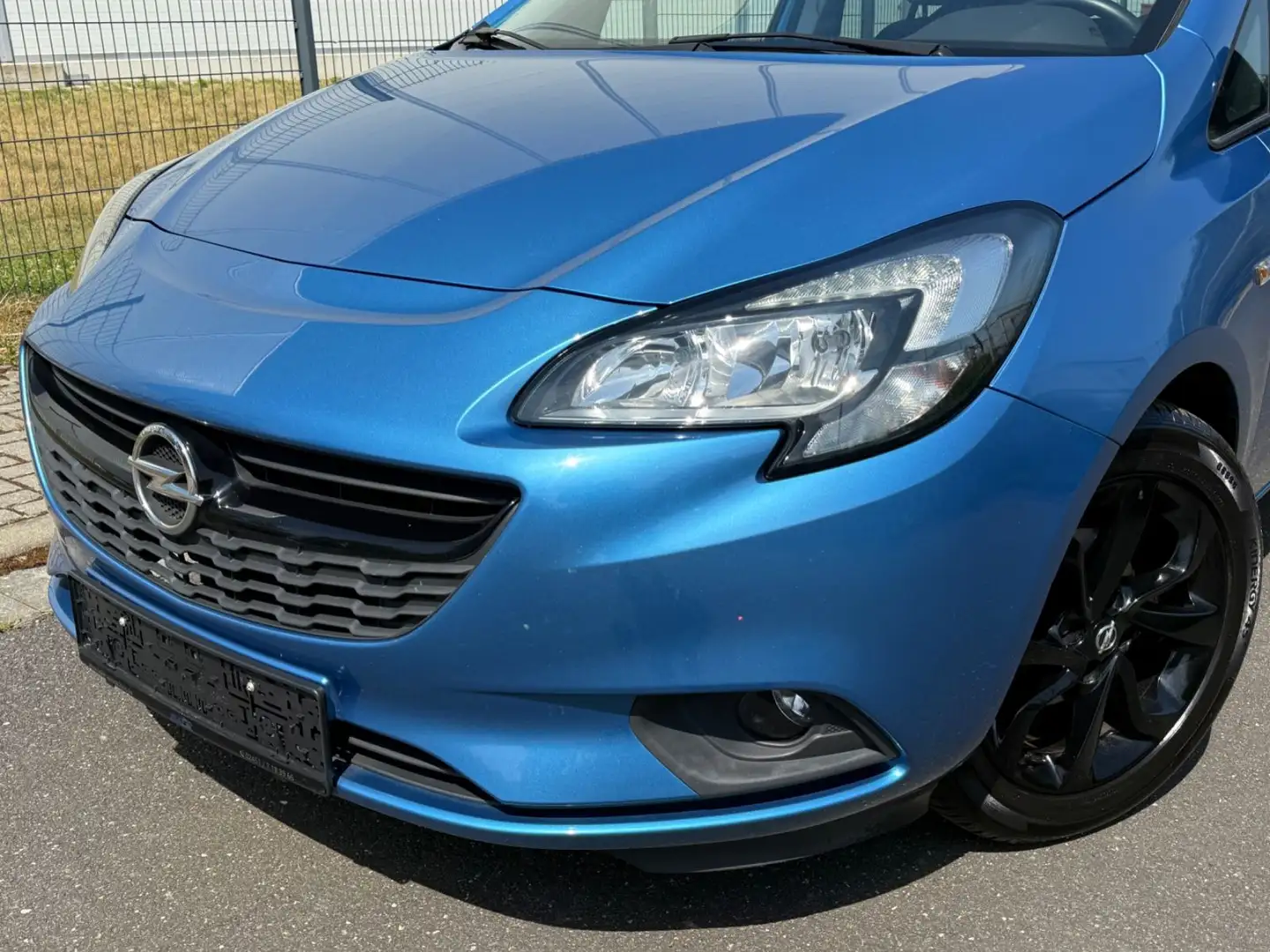 Opel Corsa E Color Edition*LPG GASANLAGE*SONDERMODELL Blau - 2