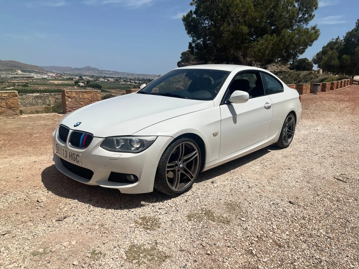 BMW 320 320dA Coupé Blanco - 1