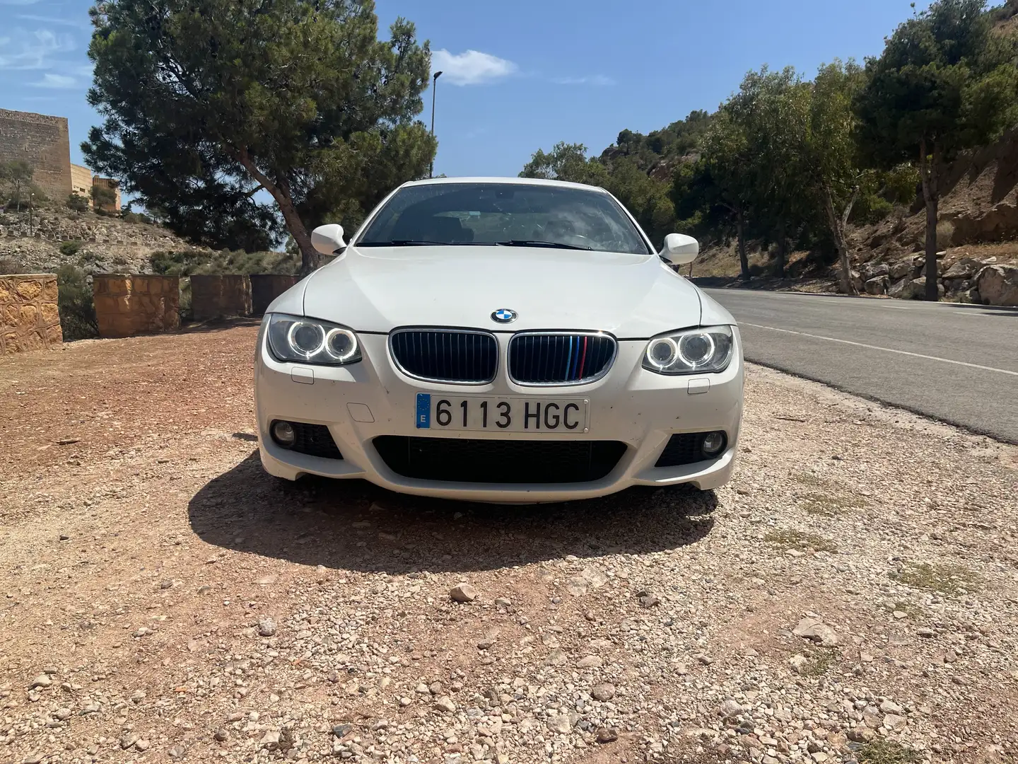 BMW 320 320dA Coupé Blanco - 2