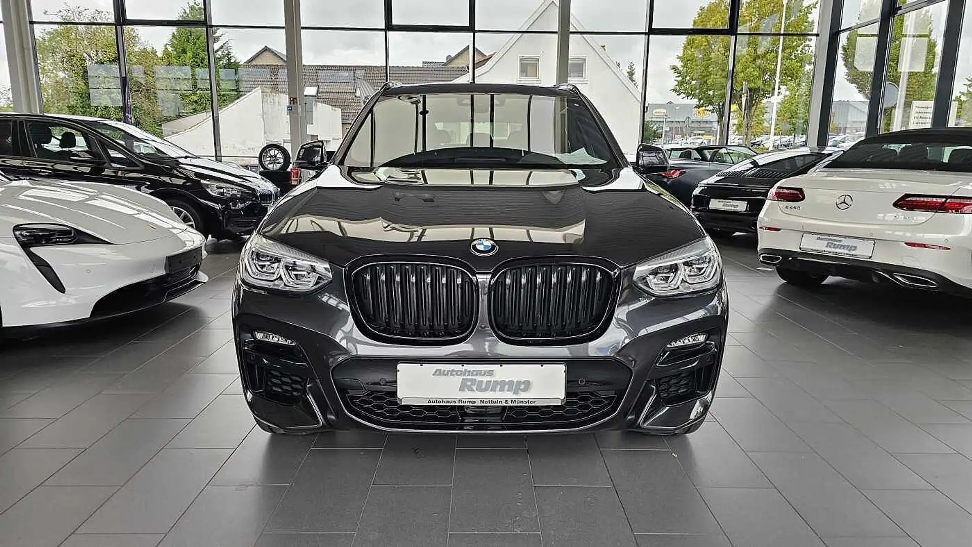 BMW X3 M40i P.Dach, DA+, h/k Sound Gris - 2