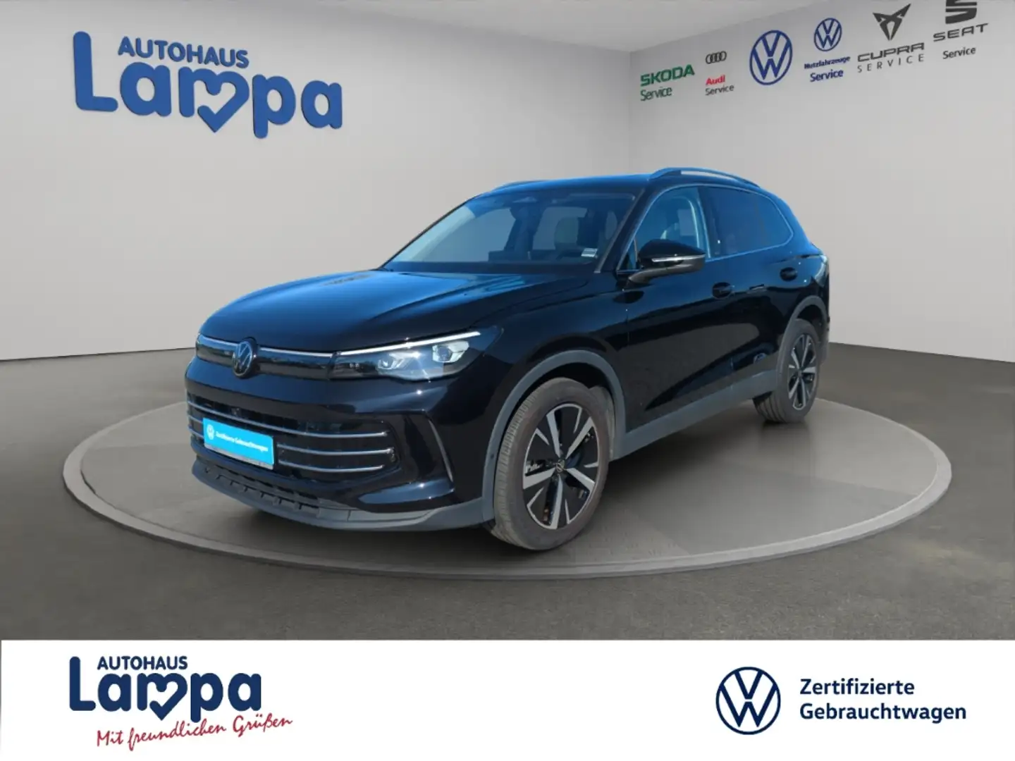 Volkswagen Tiguan Elegance 2.0 TDI DSG AHK,Pano,STD-HZG., Schwarz - 1