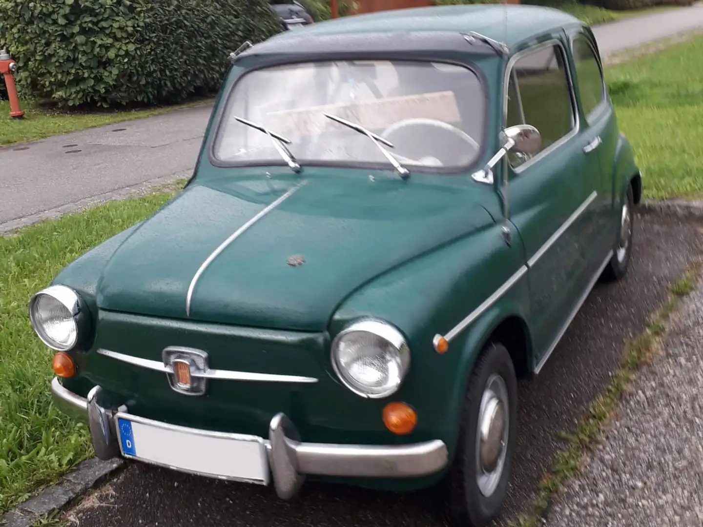 Fiat 600 600 D (Seat Prod.) Yeşil - 1