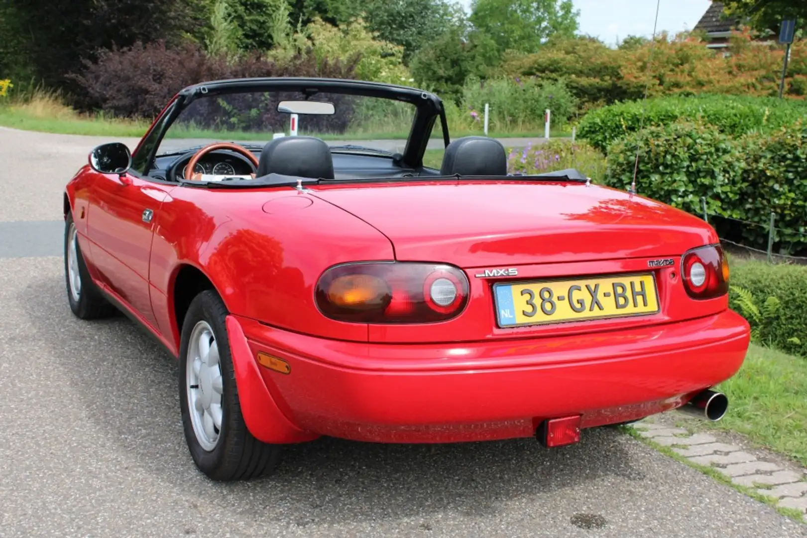 Mazda MX-5 1.6I-16V Cabrio Softtop nieuwstaat/12 mnd Bovag ga Червоний - 2