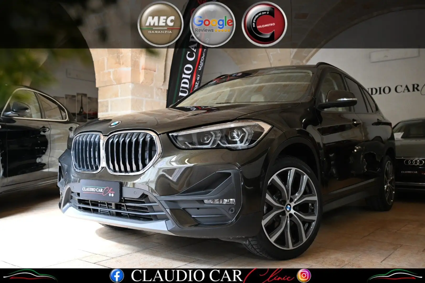 BMW X1 X1 F48 xdrive20d TETTO Marrone - 1