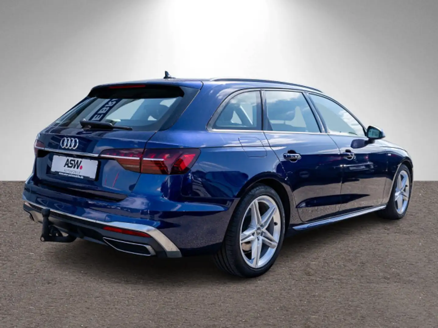 Audi A4 S line 40TDI Stronic Navi RFK ACC AHK Blau - 2
