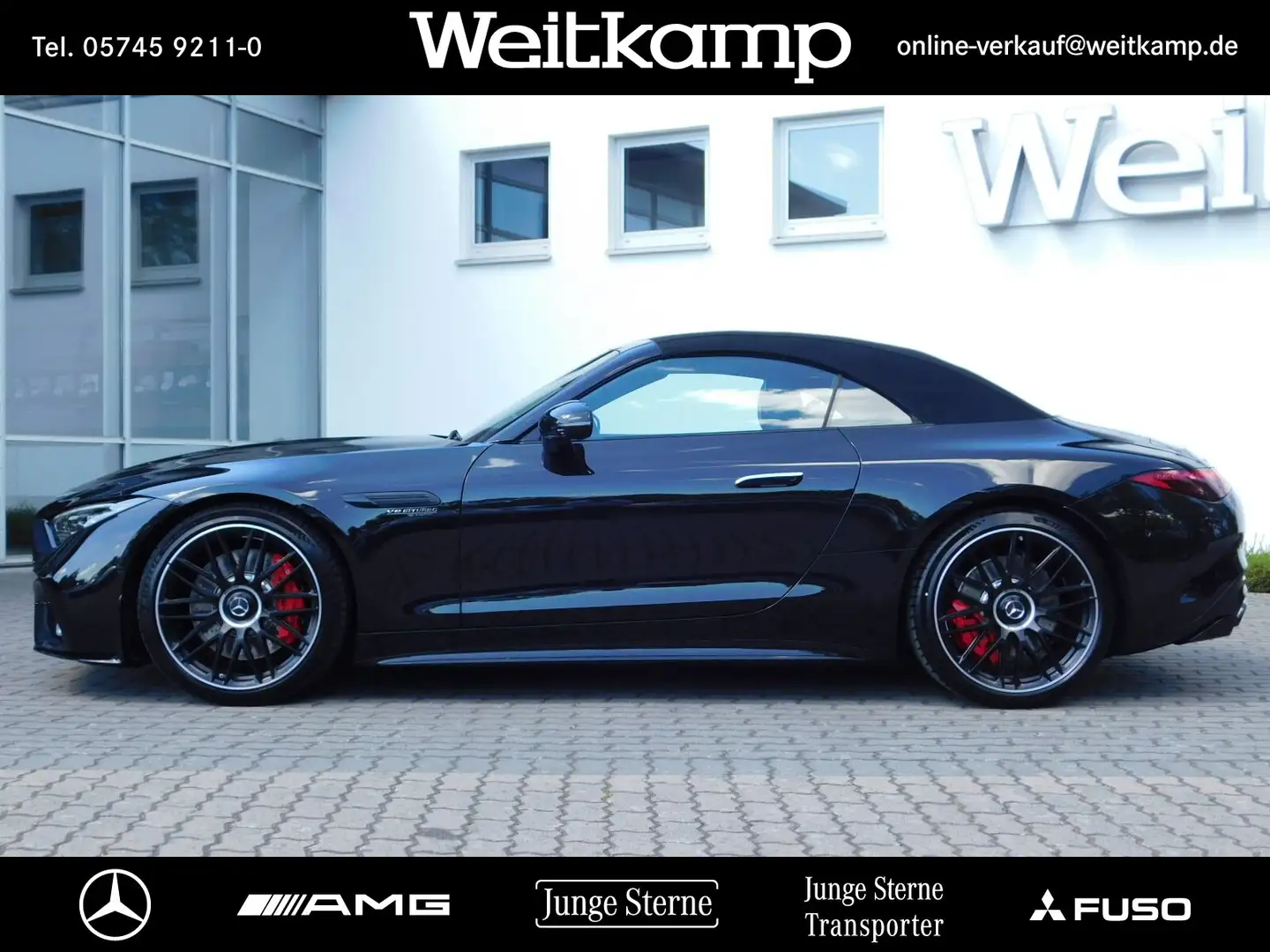 Mercedes-Benz SL 55 AMG AMG SL 55 4M+ Aero-P.+Carbon+Head-Up+Distronic BC Schwarz - 2