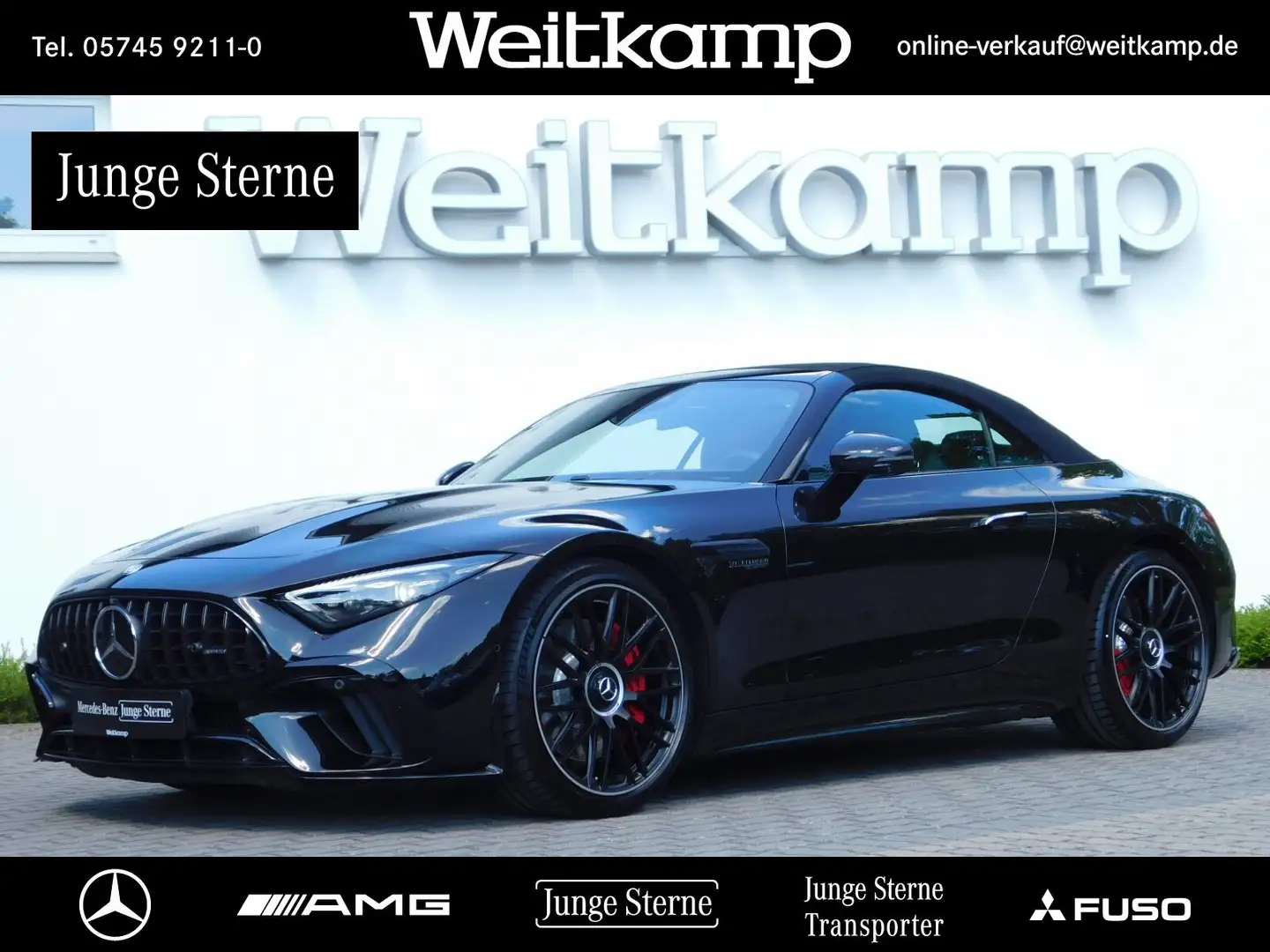 Mercedes-Benz SL 55 AMG SL 55 4M+ Aero-Paket+Carbon+Head-Up+Distronic HiFi Schwarz - 1