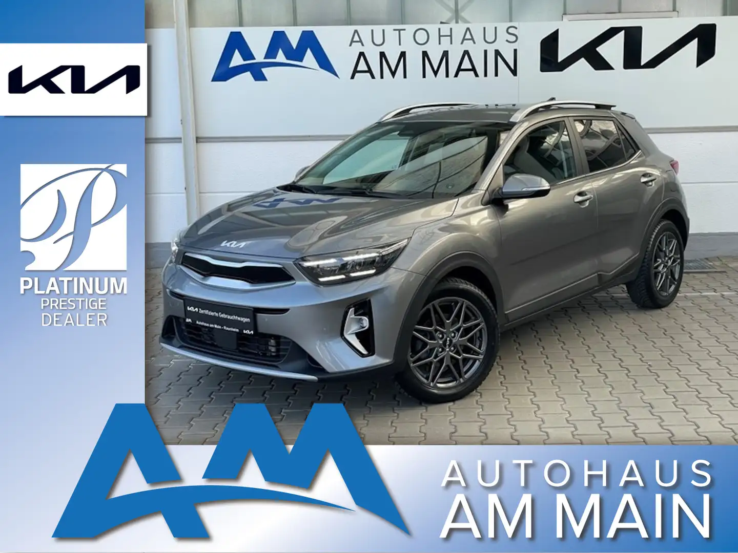 Kia Stonic 1.0T 120 48V DCT NIGHTLINE Grau - 1