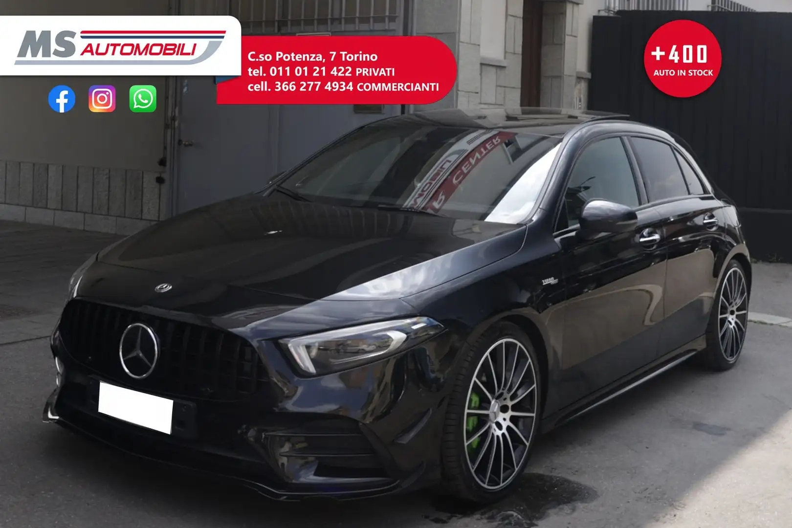 Mercedes-Benz A 35 AMG Mercedes-Benz Classe A 35 4Matic 4p. AMG PROMOZIO Nero - 1