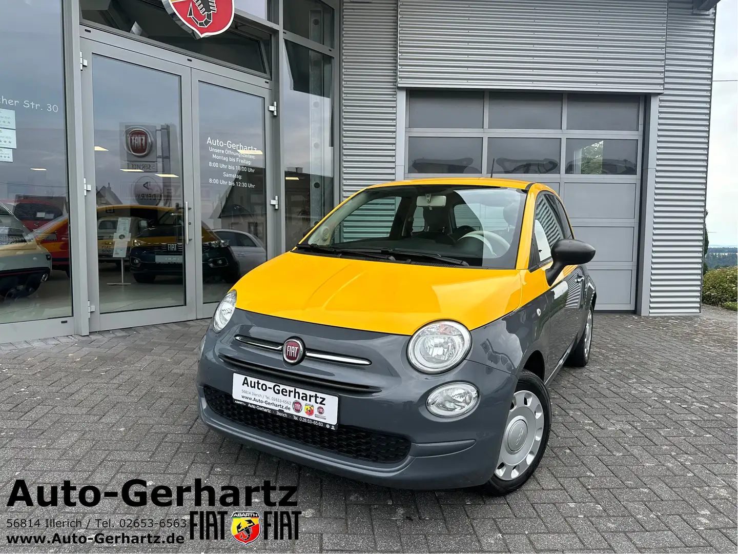 Fiat 500 Pop Star Klimaanlage/Tempomat/elektr. Fensterheber Grau - 1