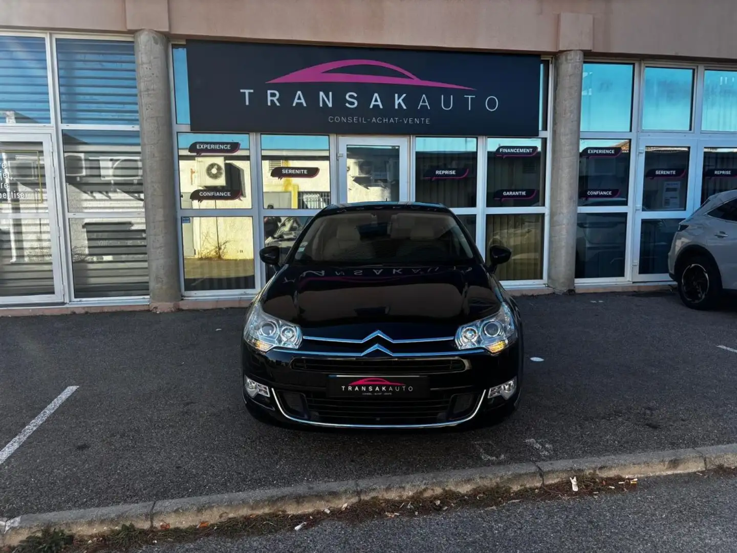 Citroen C5 V6 HDi 240 FAP Exclusive A Negro - 2