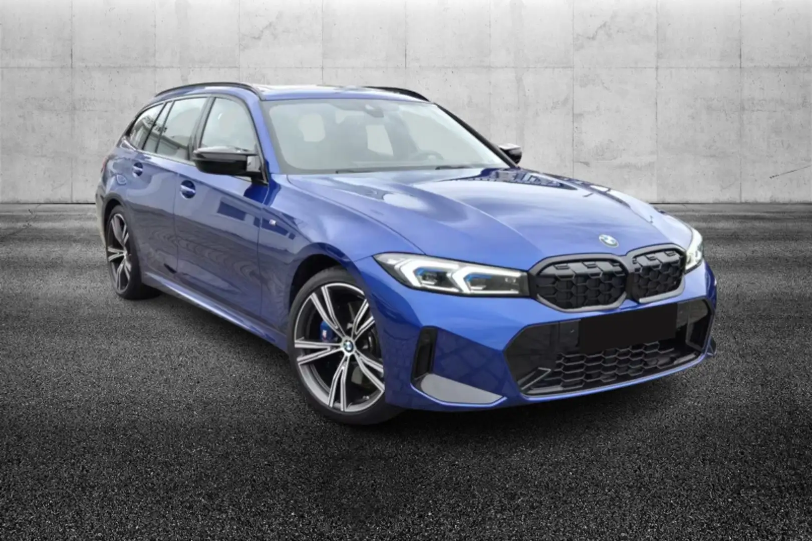 BMW 340 M 340d 48V xDrive Touring Bleu - 1