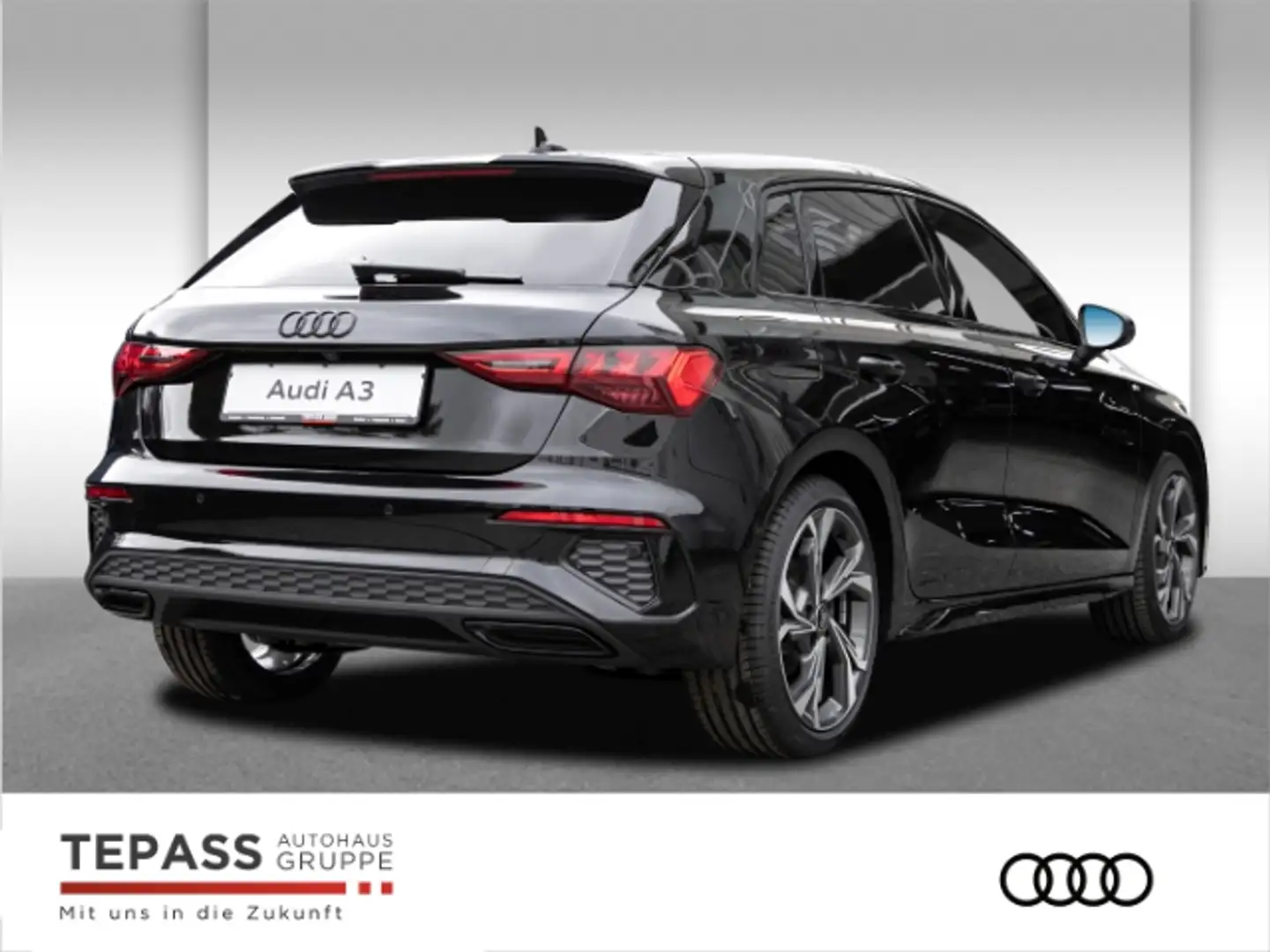 Audi A3 Sportback 35 TDI S-TRONIC S LINE NAVI KLIMA PANO B Schwarz - 2