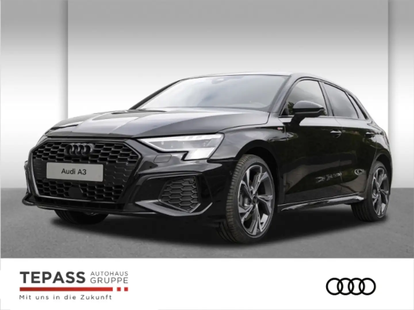 Audi A3 Sportback 35 TDI S-TRONIC S LINE NAVI KLIMA PANO B Schwarz - 1