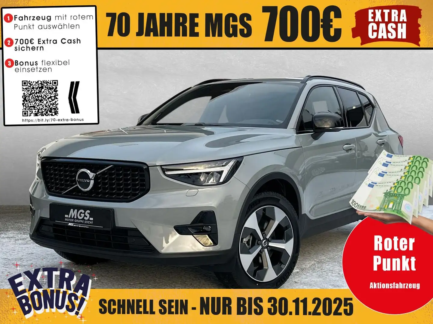 Volvo XC40 Plus Dark 2WD 2.0 DAB #Licht-Paket #NAVI Grau - 1