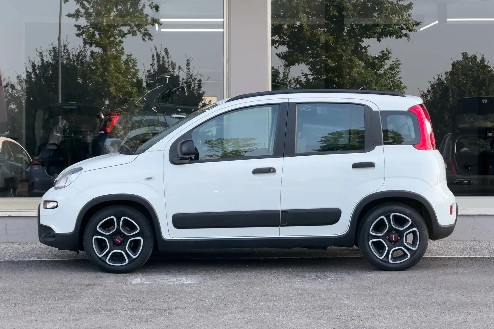 Fiat Panda Panda 1.0 firefly hybrid City Blanc - 2