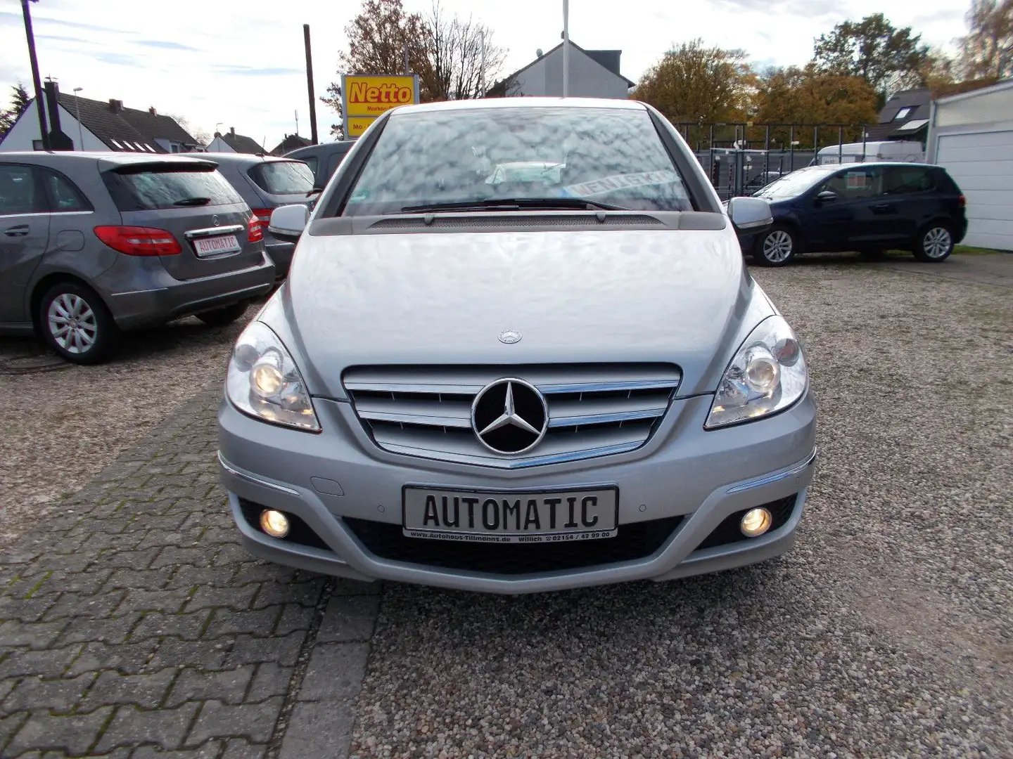 Mercedes-Benz B 160 Autom.Nur 57900KM,Allwetter,1.Hand Silber - 2