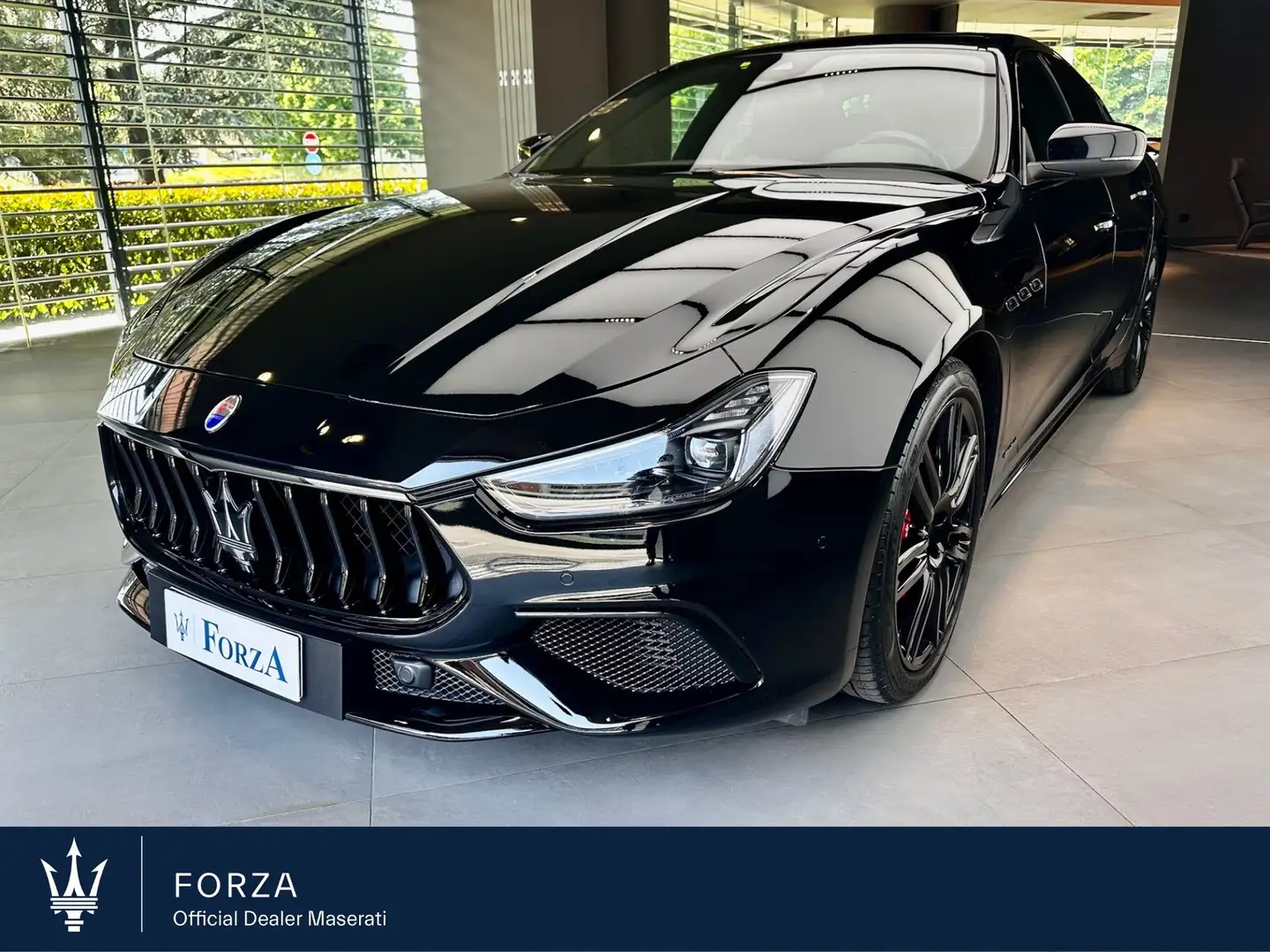 Maserati Ghibli 3.0 V6 ds Ribelle Black 250cv auto, Pack Adas Чорний - 1