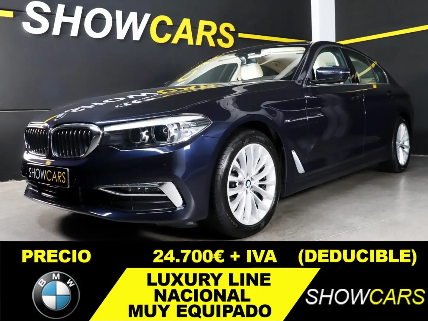 BMW 520 520iA Bleu - 1