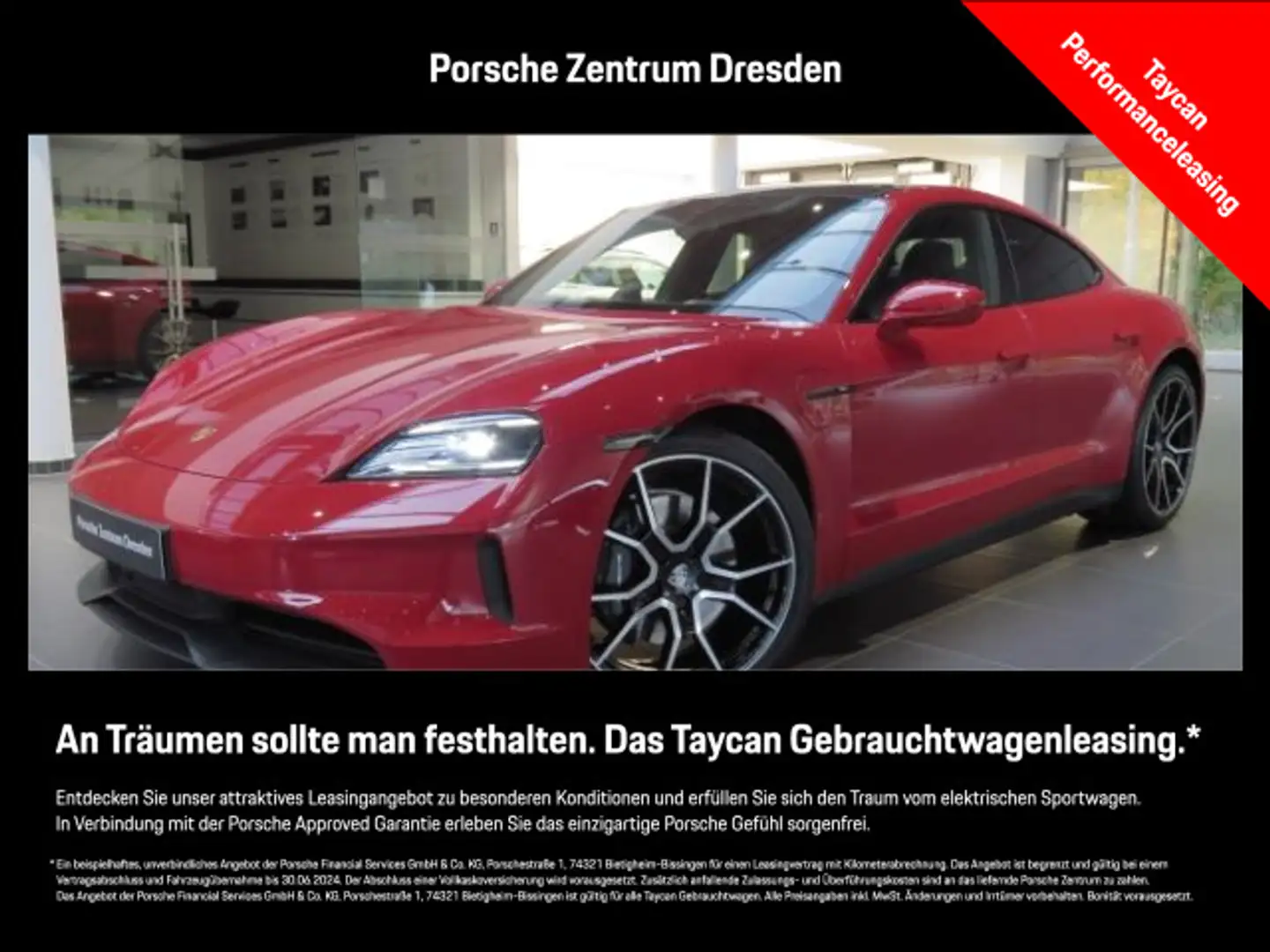 Porsche Taycan . Rot - 1