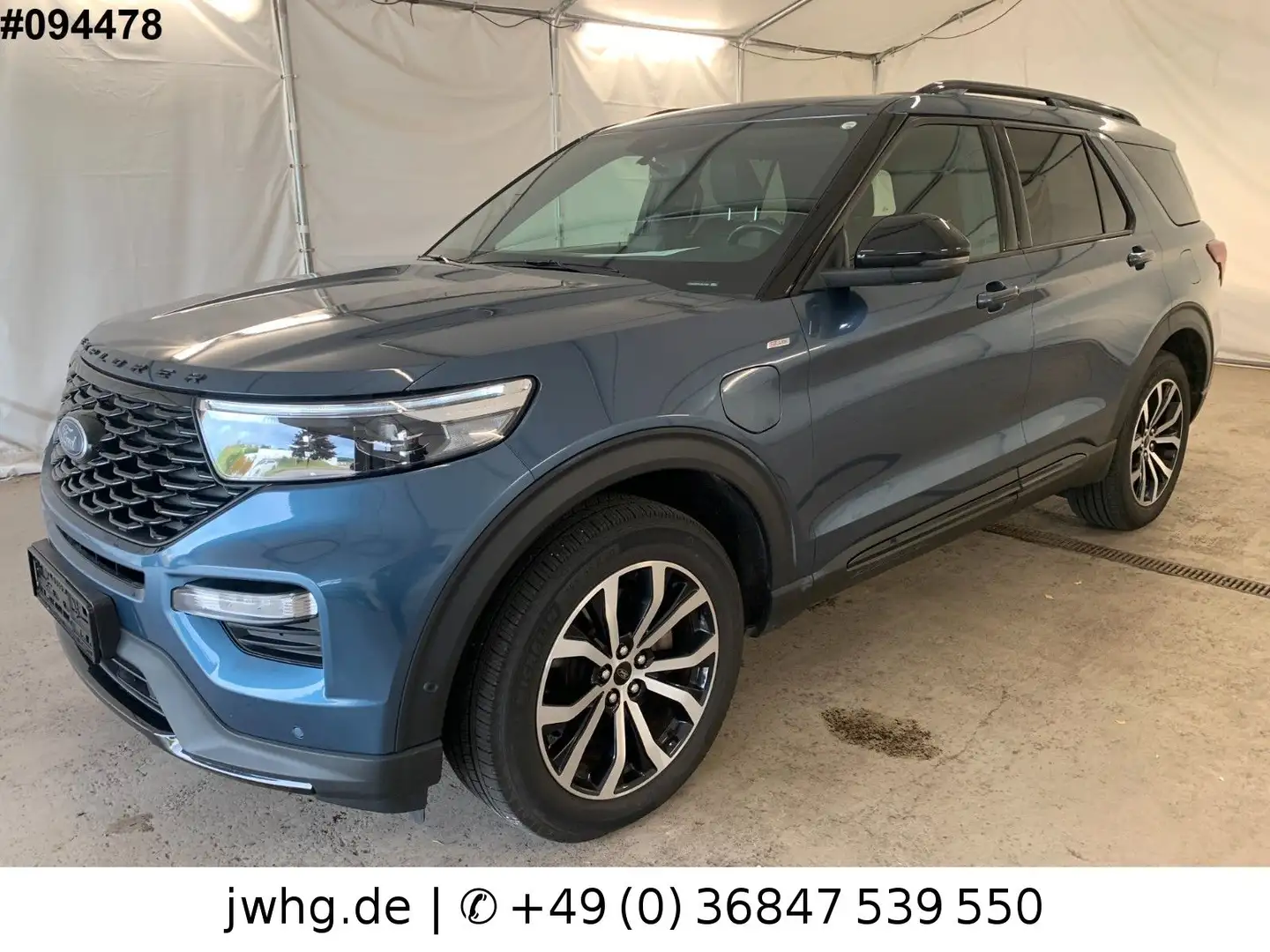 Ford Explorer ST-Line Hybrid 4x4 Panorama 360°SiKlima Blau - 1