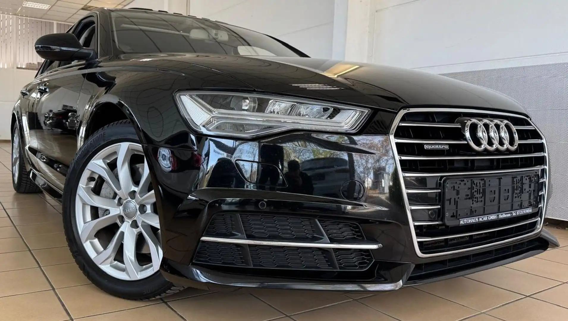 Audi A6 3.0 TDI quattro LED Schiebedach Kamera Key-Go BOSE Noir - 1