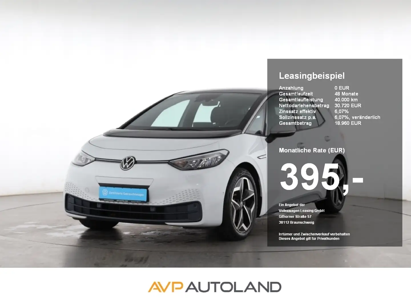 Volkswagen ID.3 Pro S | NAVI | LED | ACC | SITZHEIZUNG | Weiß - 1