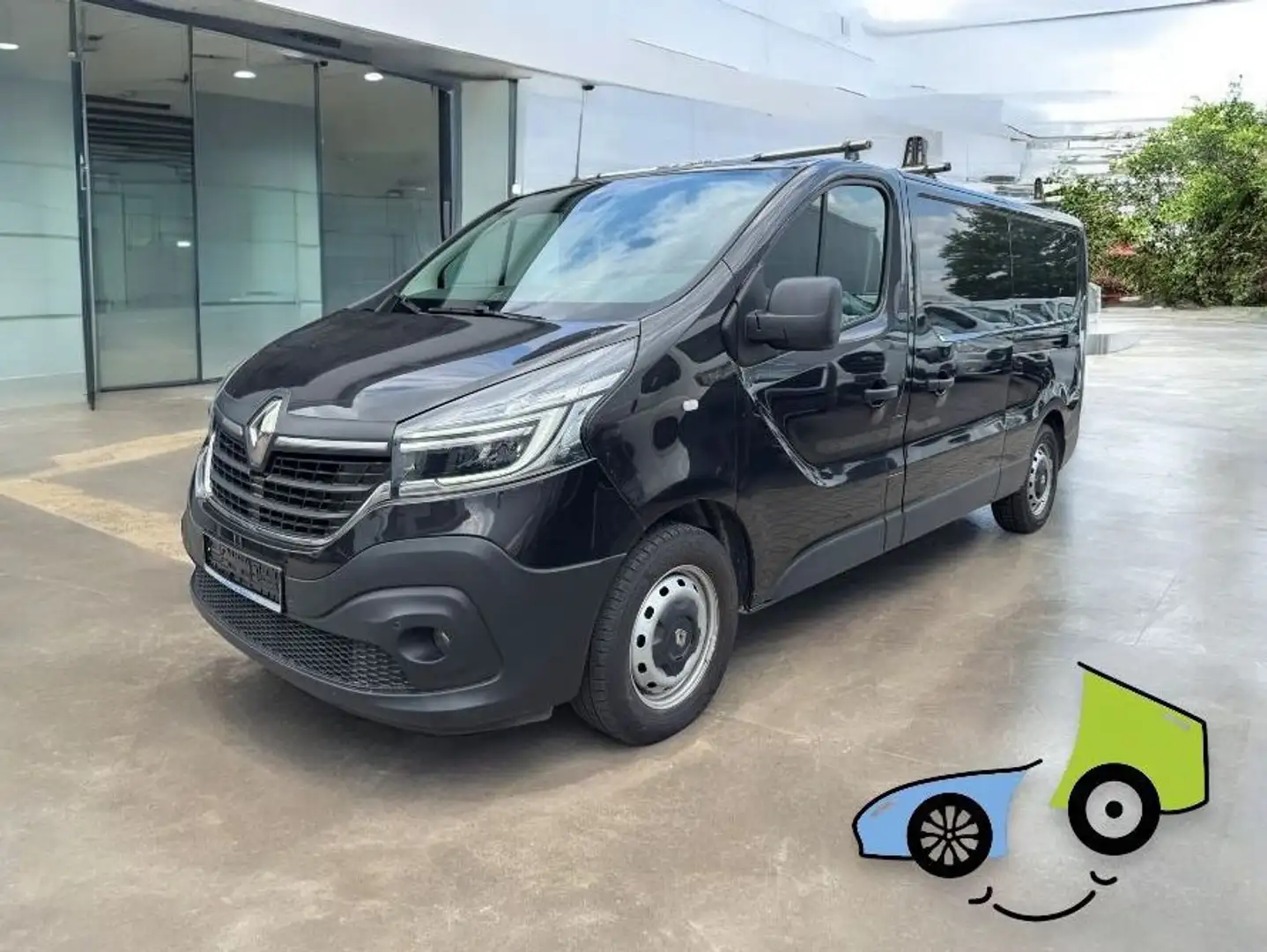 Renault Trafic Kasten L2H1 3,0t Komfort/Kamera/AHK/PDC Schwarz - 1