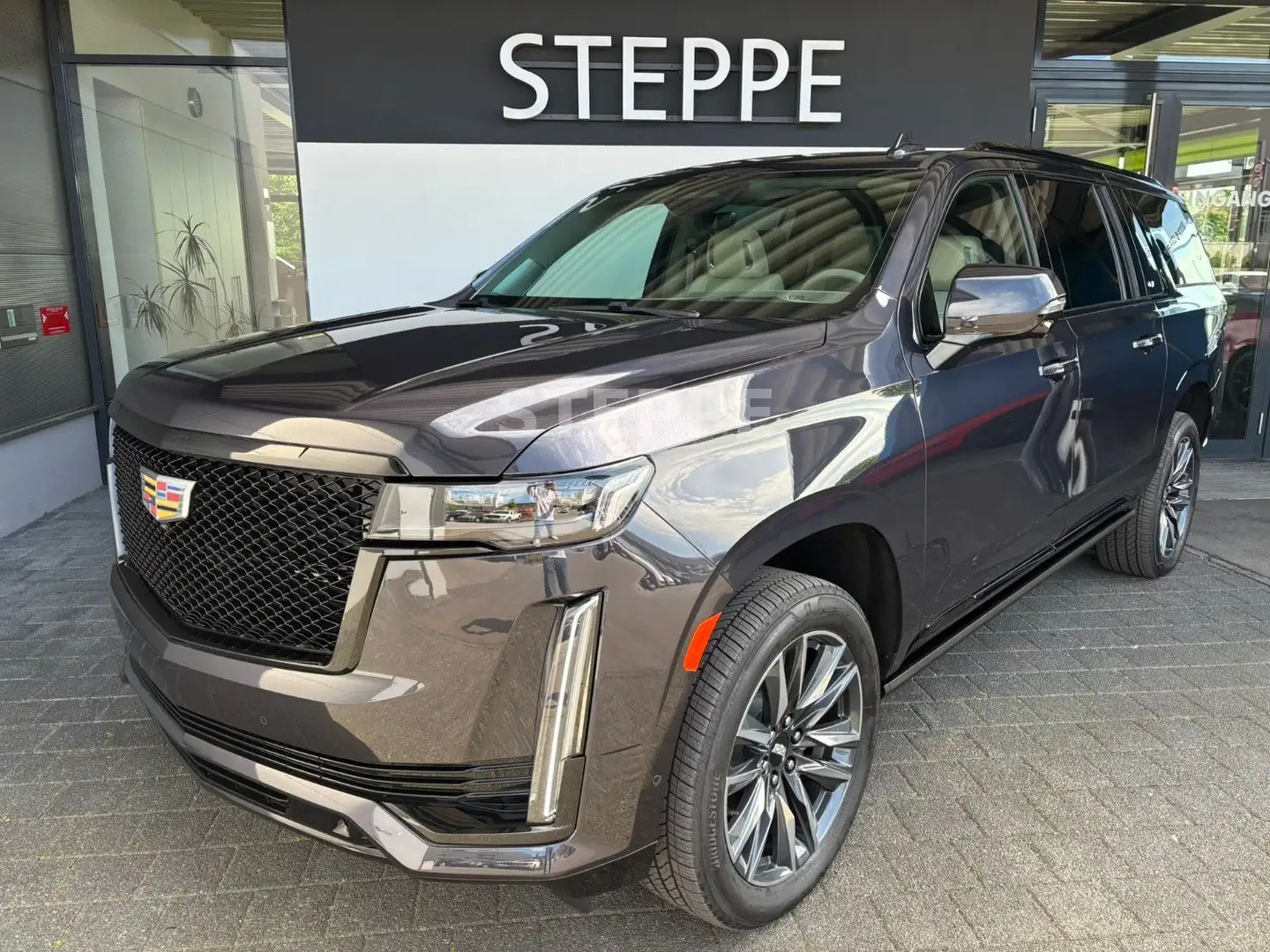 Cadillac Escalade 6.2 V8 ESV Sport Platinum EU-Navi AHK Gris - 1