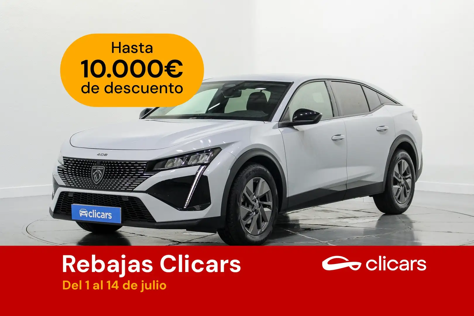 Peugeot 408 Hybrid 136 Allure e-DCS6 Blanco - 1