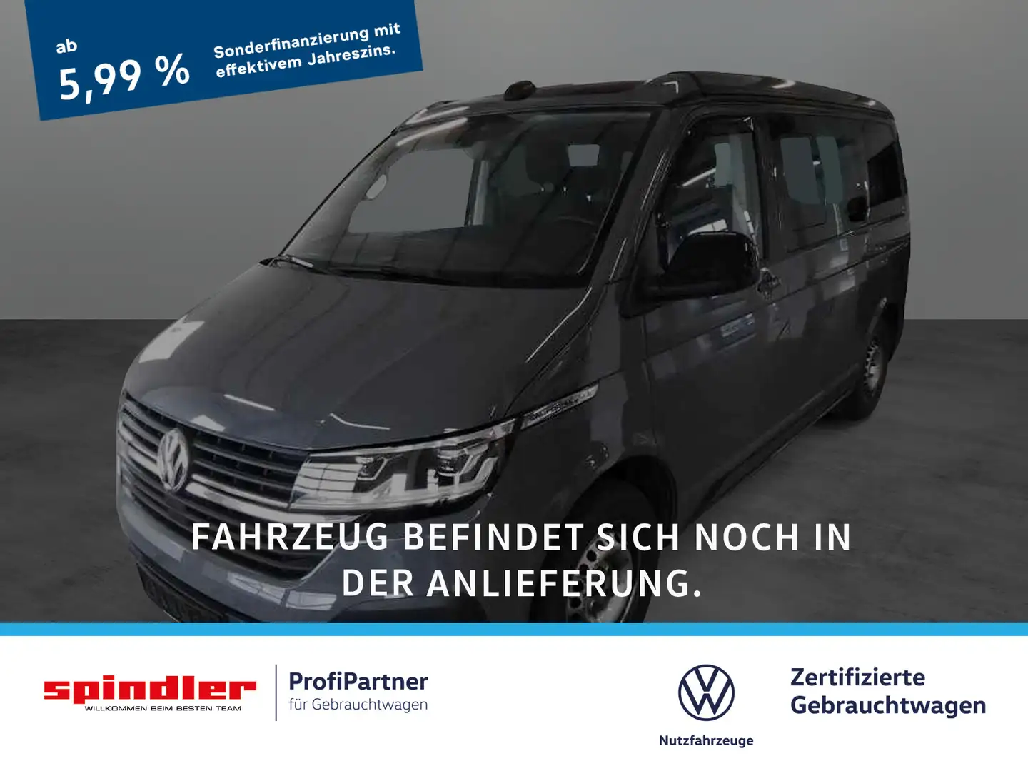Volkswagen T6.1 California Beach 4M DSG / Standh, Navi, LED Gris - 1