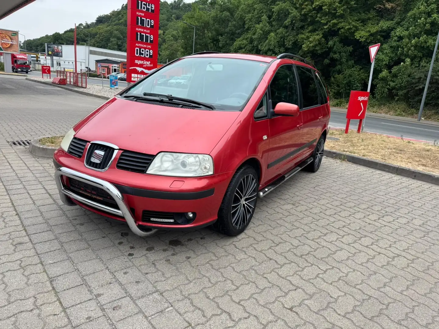 SEAT Alhambra 2.8 V6 Automatik TÜV / NEU / 06/2027 Rot - 1
