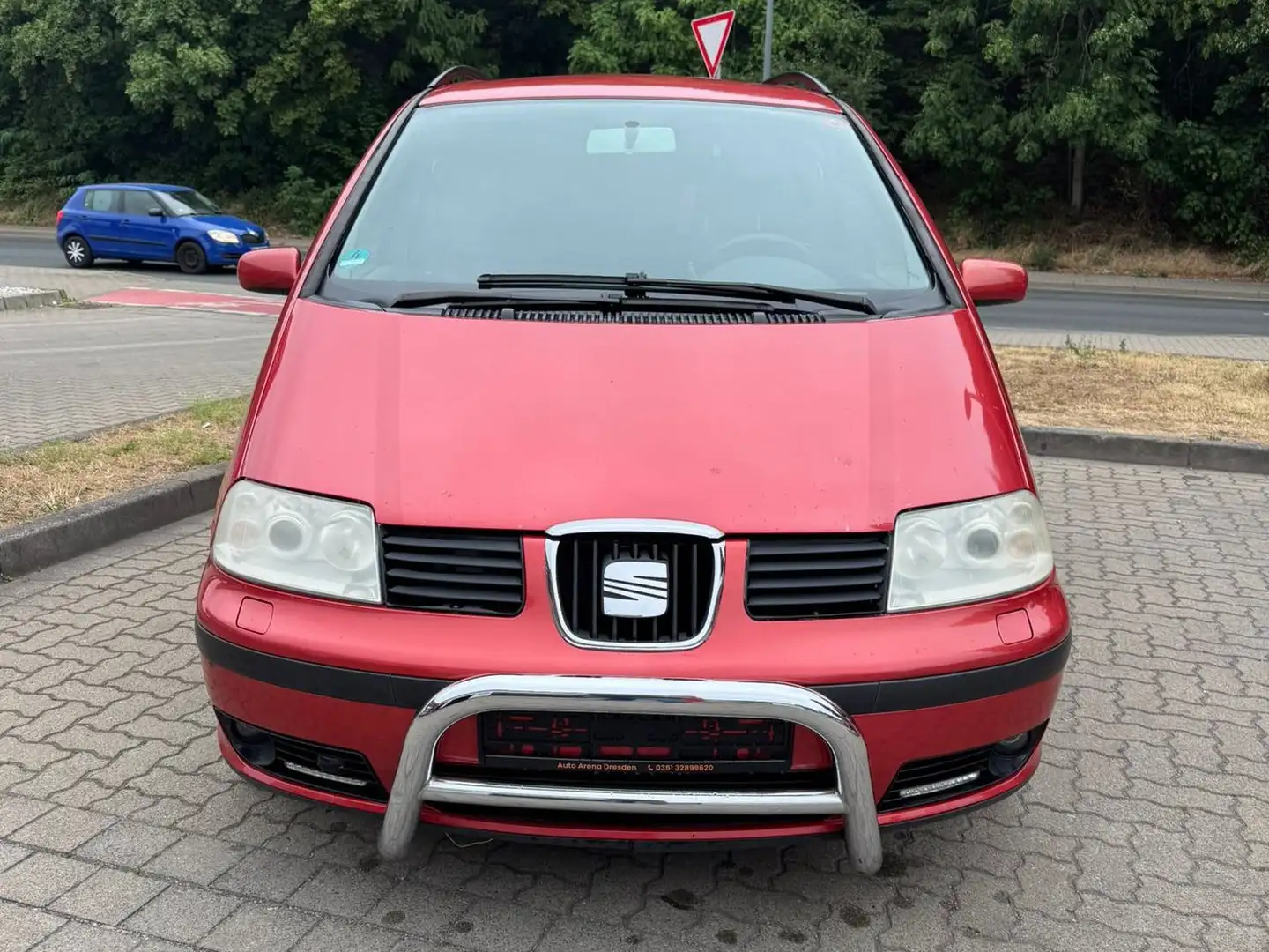 SEAT Alhambra 2.8 V6 Automatik TÜV / NEU / 06/2027 Rot - 2
