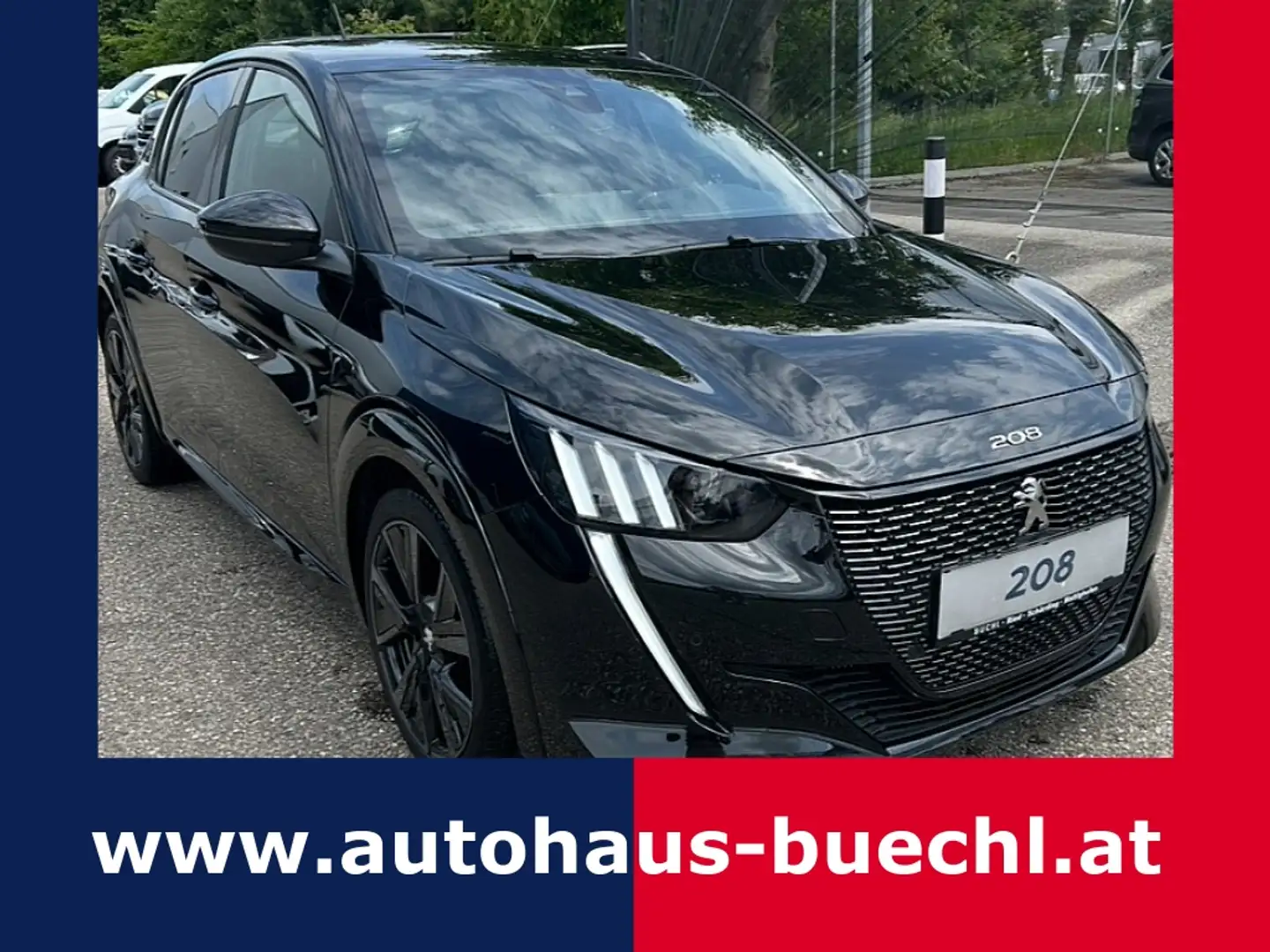 Peugeot 208 GT Pack BlueHDi 100 S&S Czarny - 1