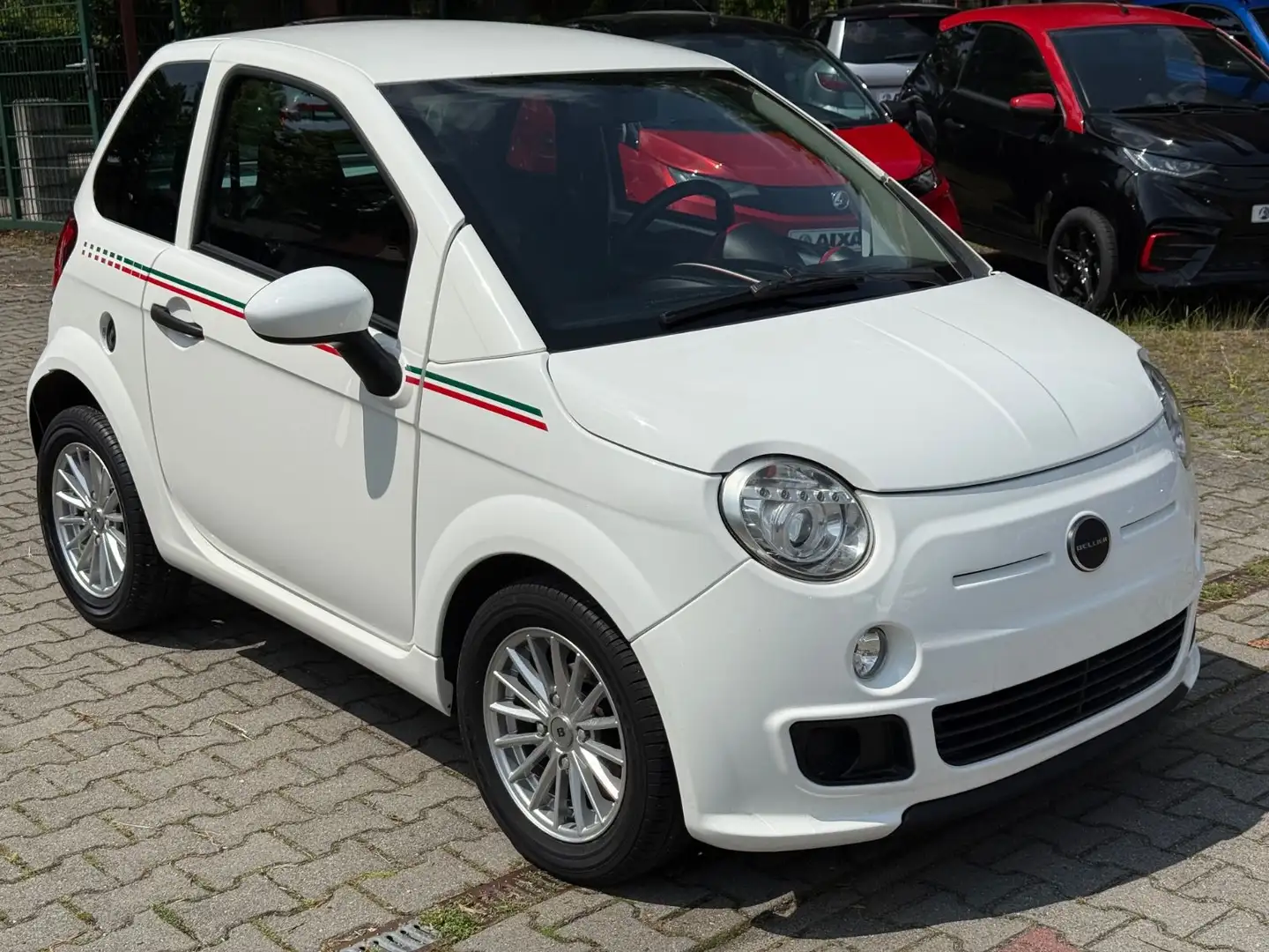 Microcar Bellier B8 Mopedauto L6e Automatik Weiß - 1