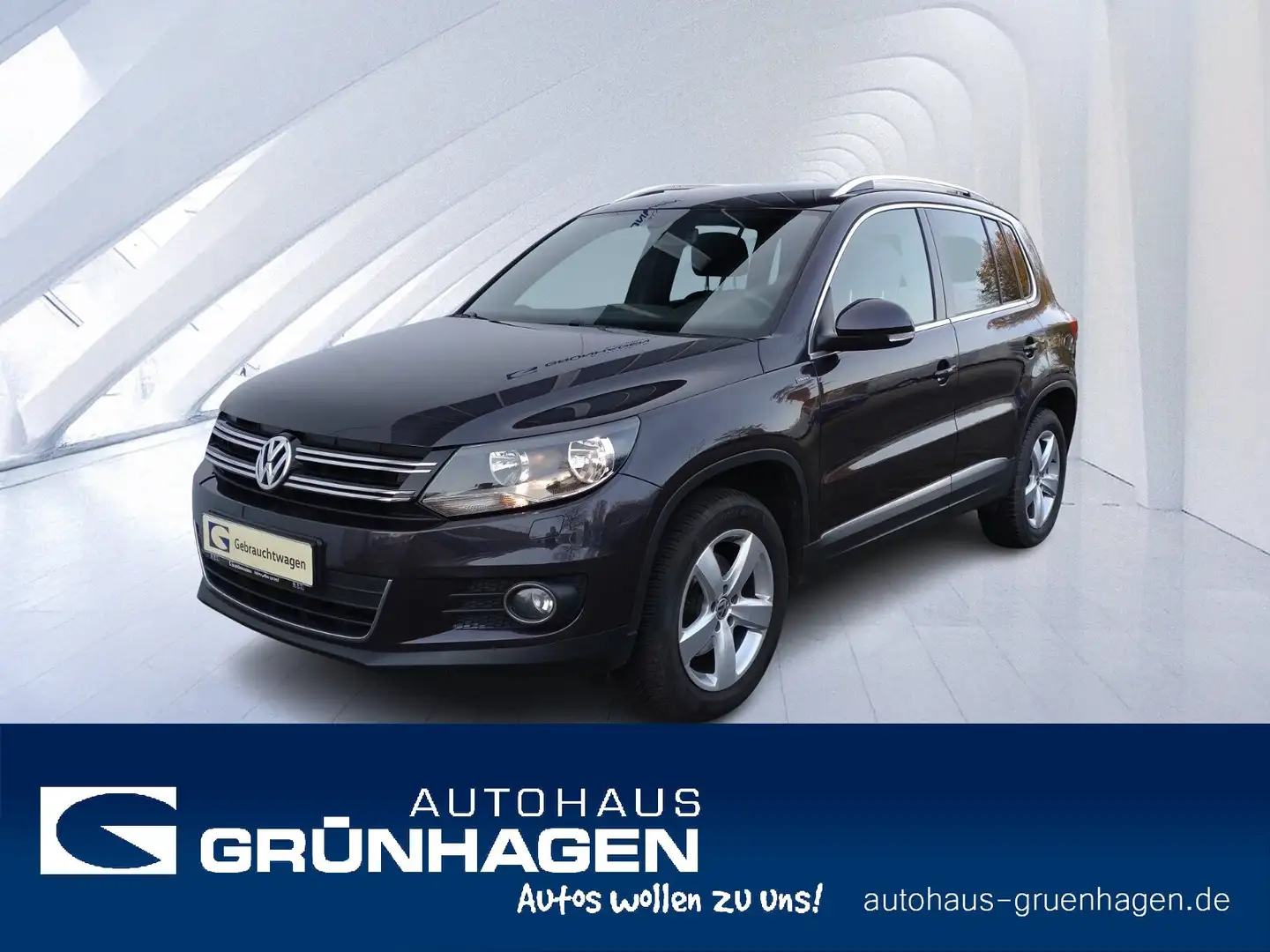 Volkswagen Tiguan Tiguan 2.0 TDI 4Motion Style Navi/Autom./Klima/BC Gris - 1